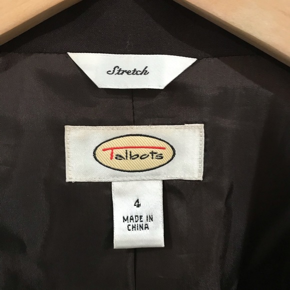 Talbots Blazer Jacket, Size 4. - Picture 2 of 4